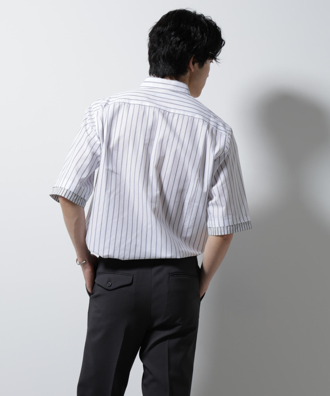 クレイジーストライプシャツ 半袖 １ 6725121230
