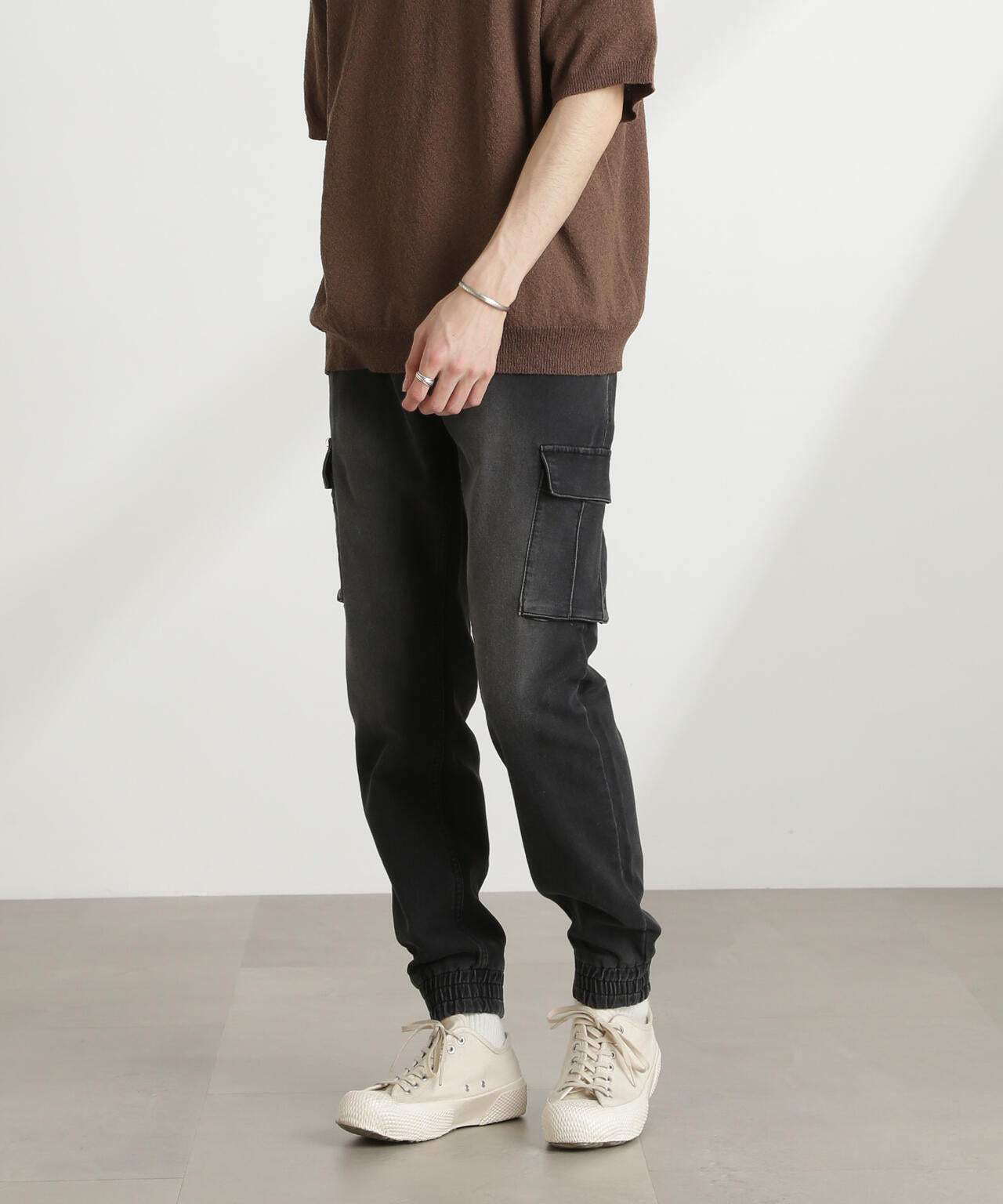 スリムフィット ジョガーカーゴパンツ 6725127219