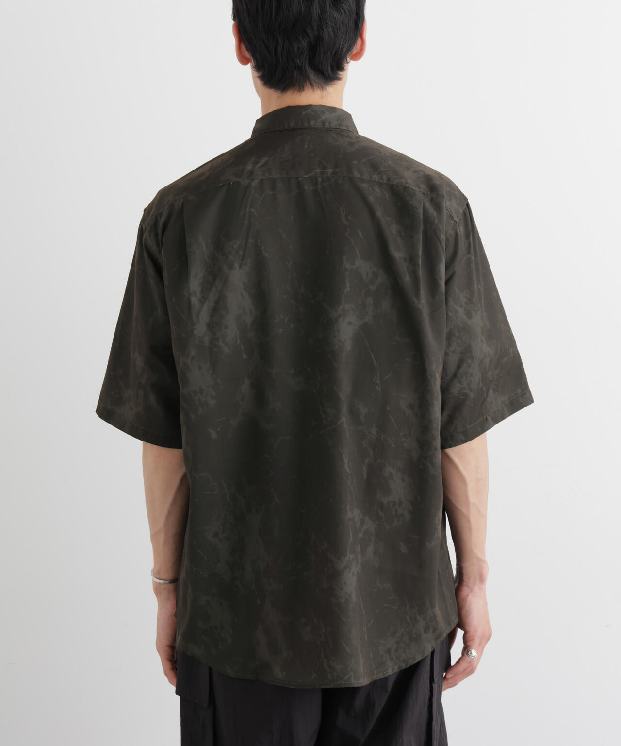 ストーンパターン半袖シャツ 6725221206