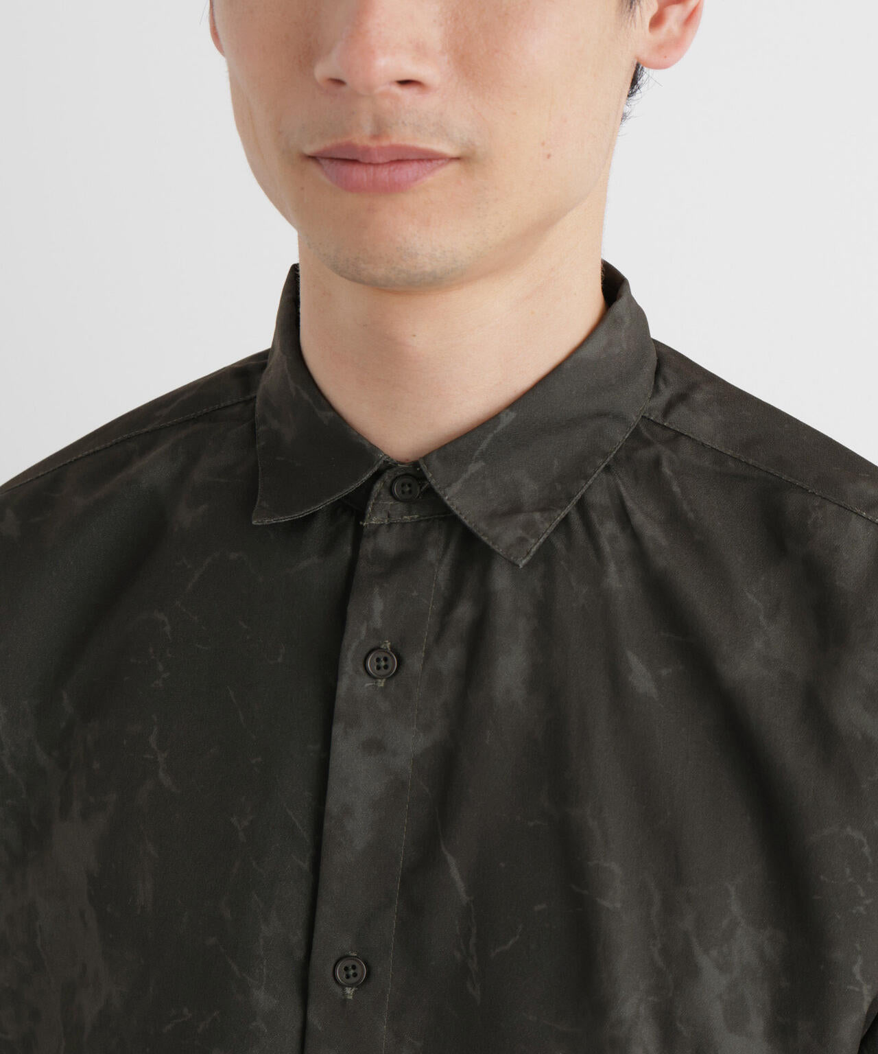 ストーンパターン半袖シャツ 6725221206