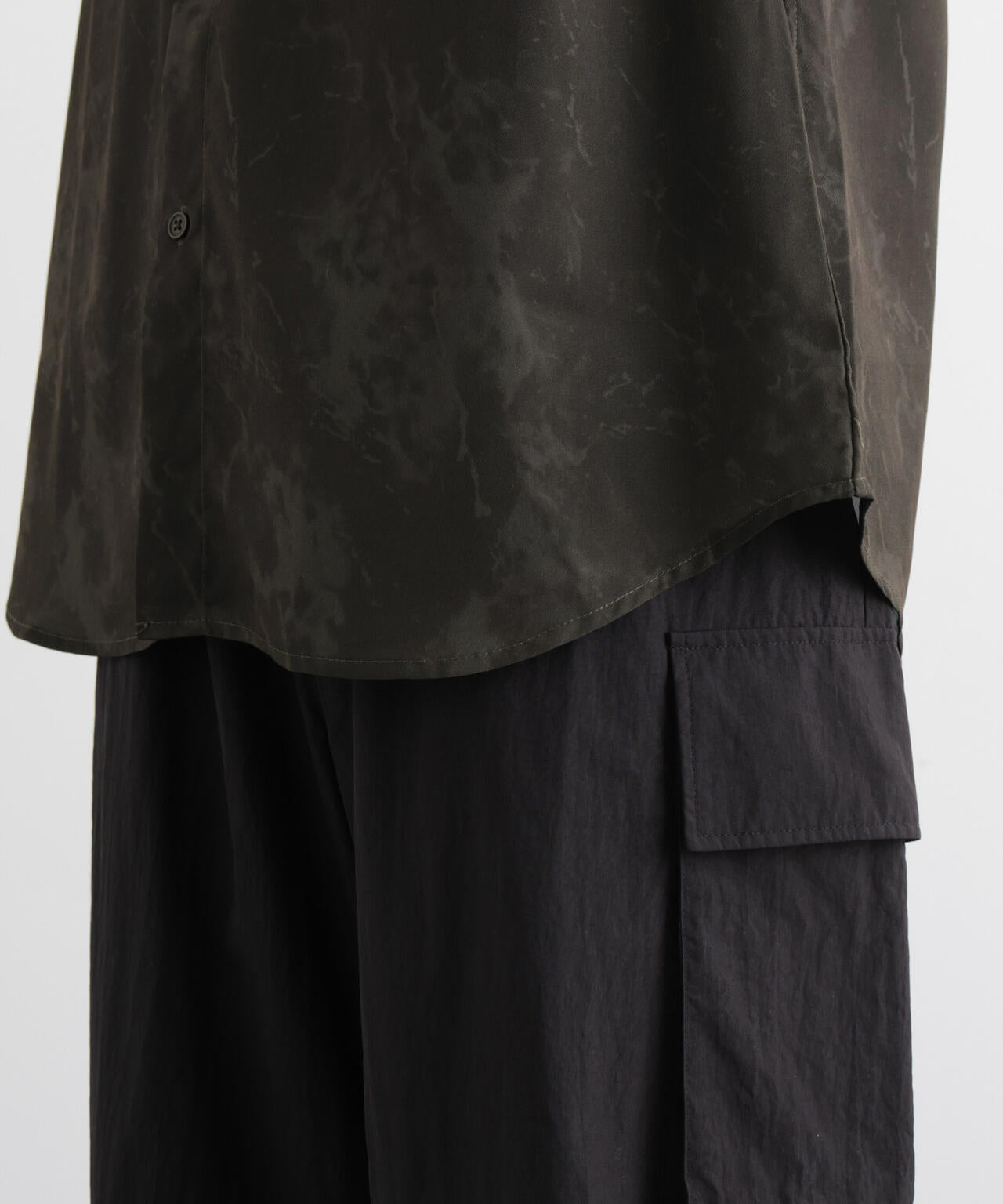 ストーンパターン半袖シャツ 6725221206