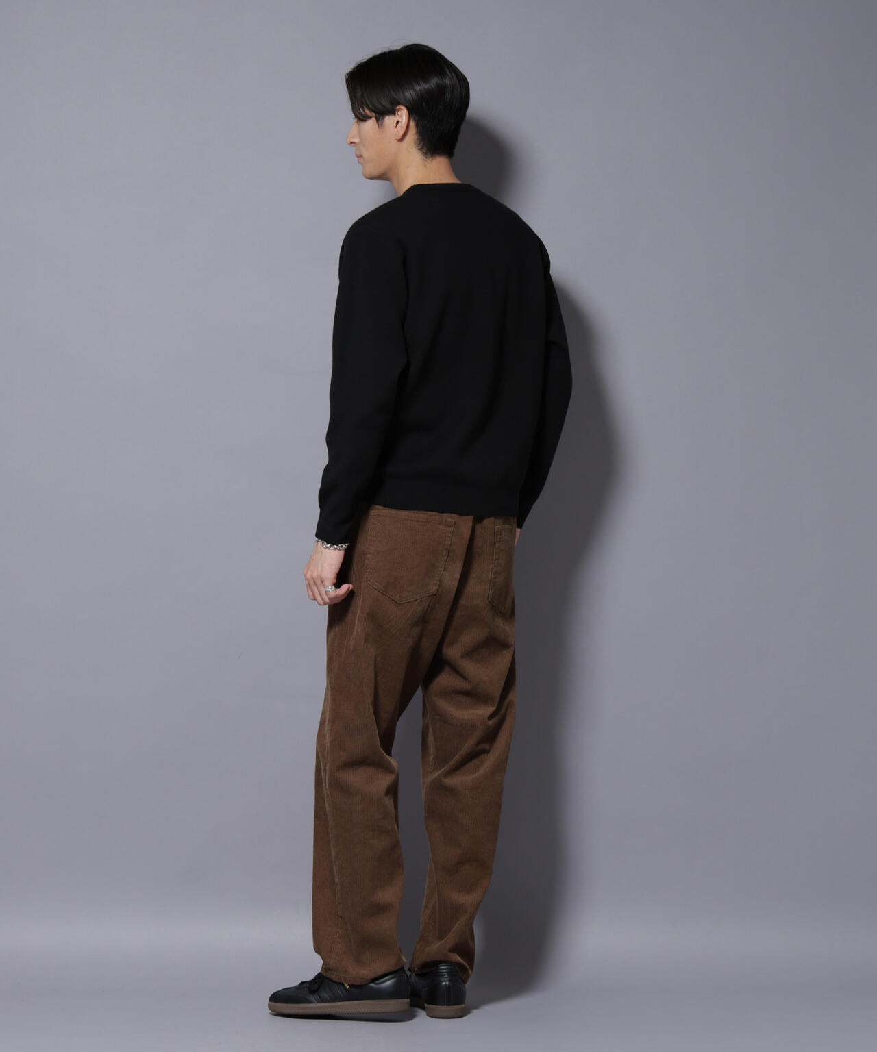 シルク混クルーネックニット 6725222227