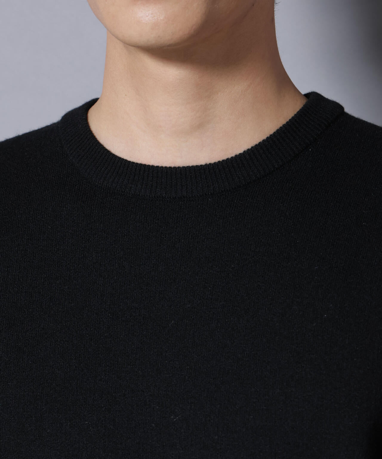 シルク混クルーネックニット 6725222227