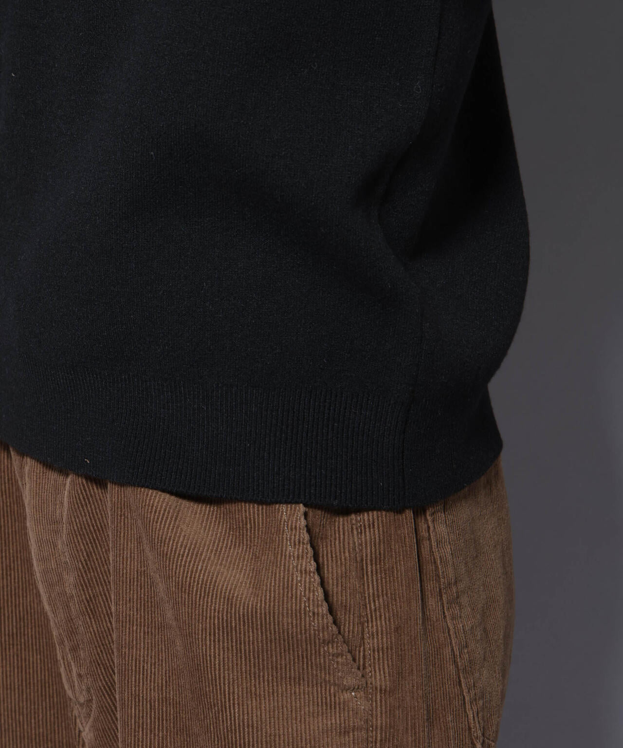 シルク混クルーネックニット 6725222227