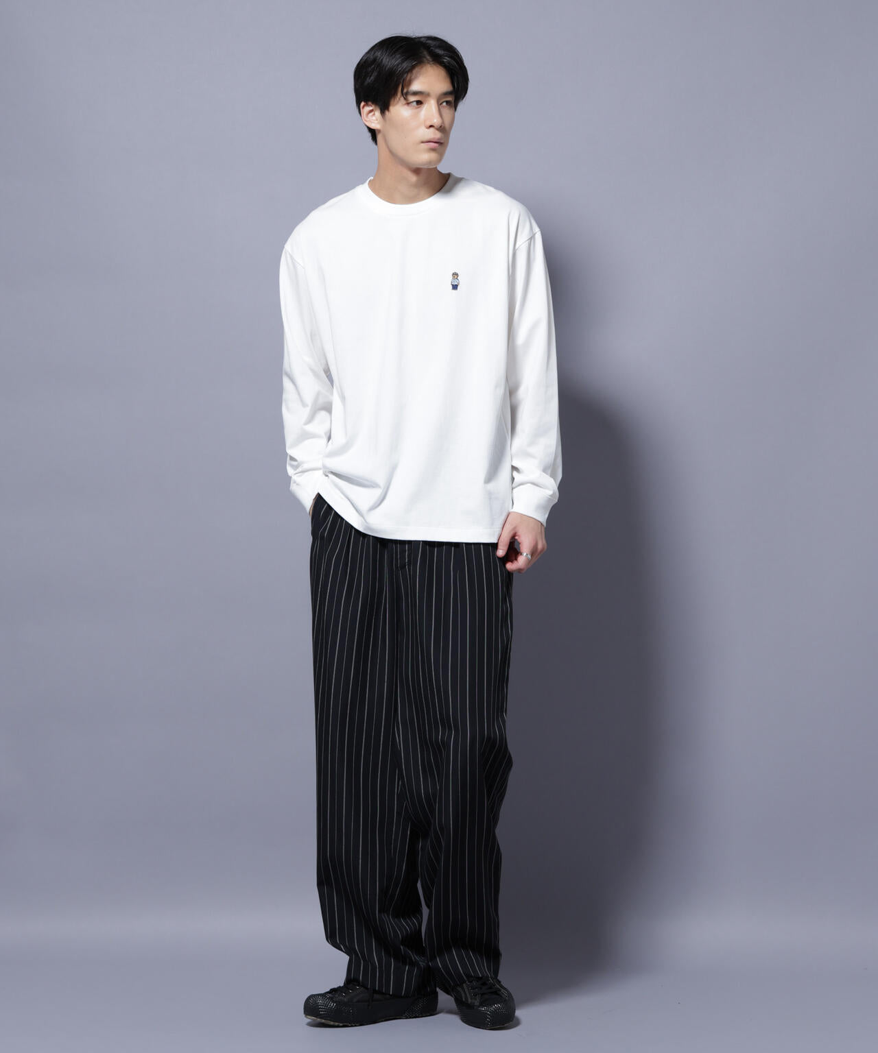 ナノベア Tシャツ 長袖 working 6725223216