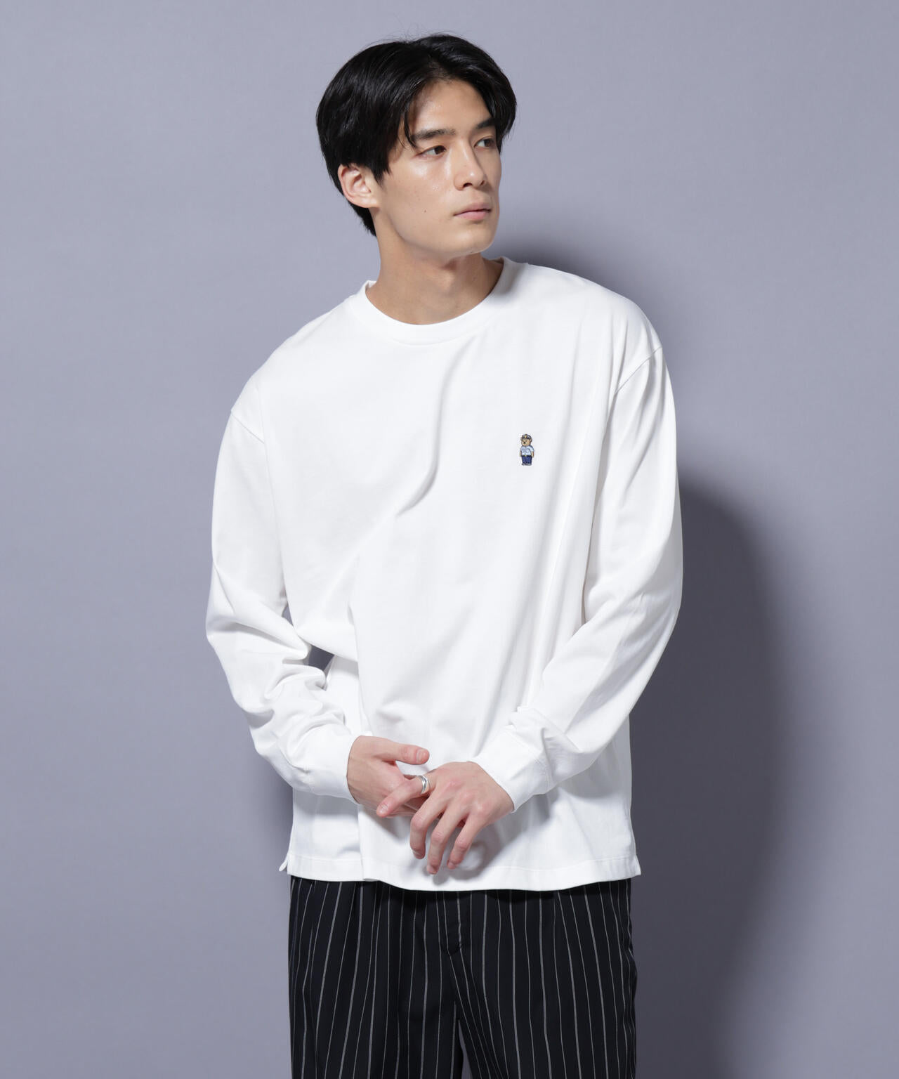 ナノベア Tシャツ 長袖 working 6725223216