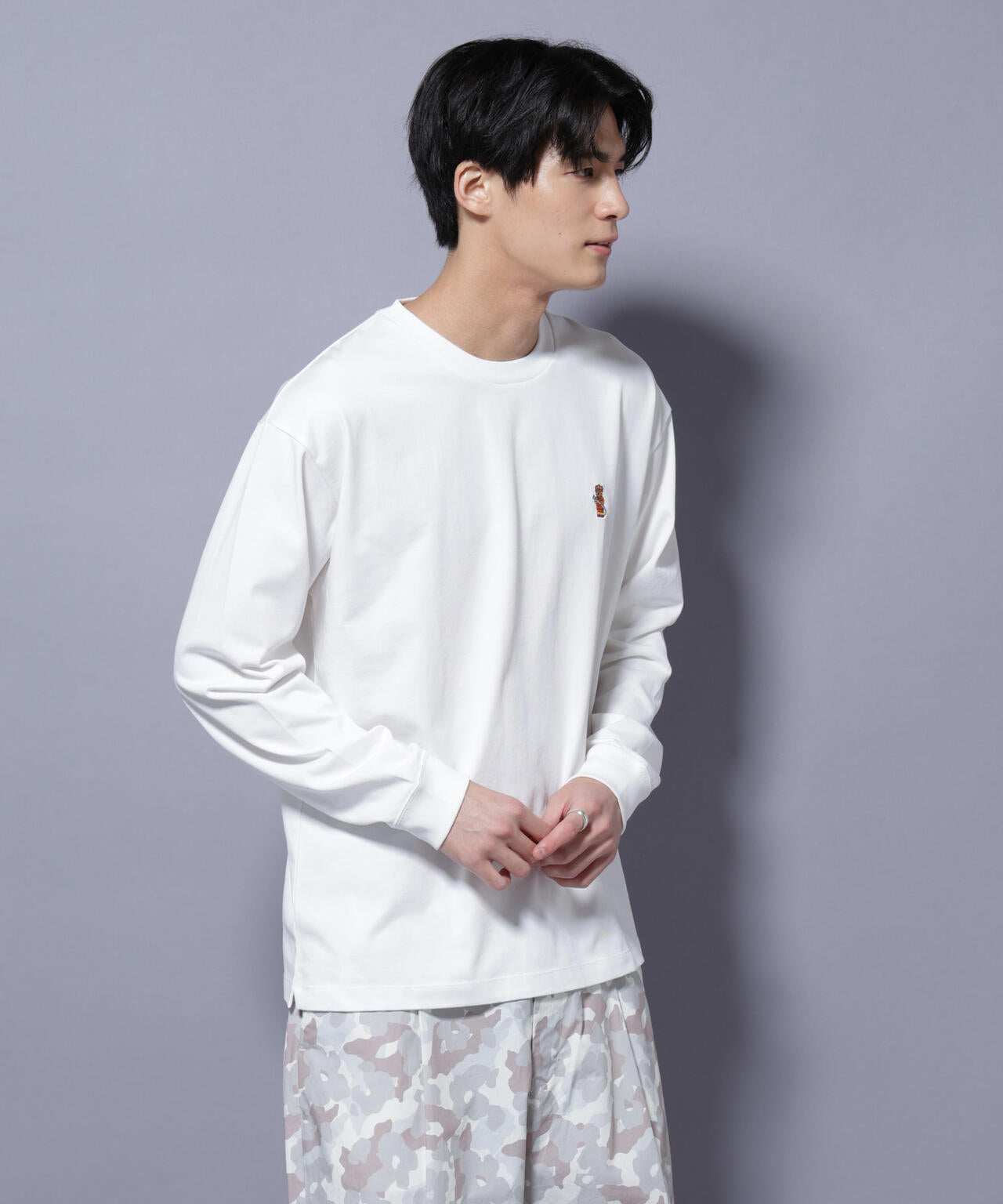 ナノベア Tシャツ 長袖 working 6725223216