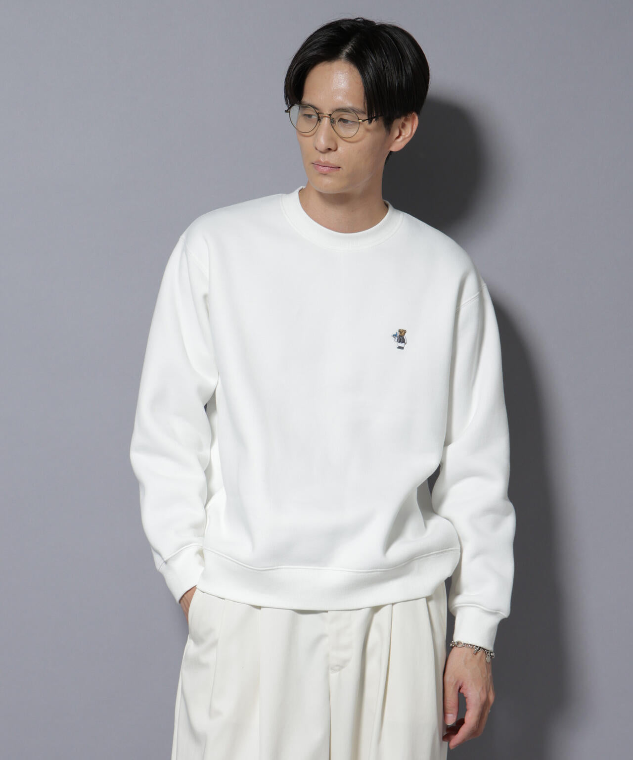 ナノベア 裏起毛スウェット レストラン