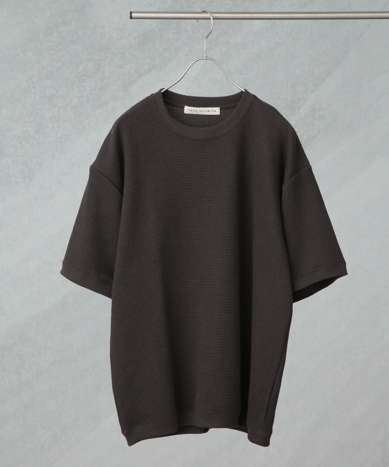 テックワッフルクルーネックTシャツ 半袖 6725224204