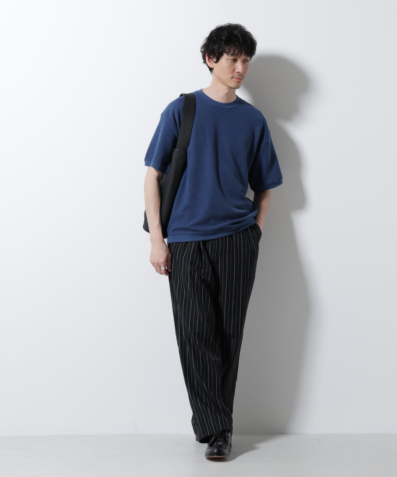 テックワッフルクルーネックTシャツ 半袖 6725224204