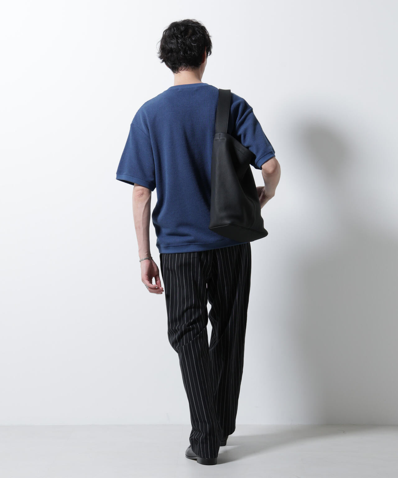テックワッフルクルーネックTシャツ 半袖 6725224204