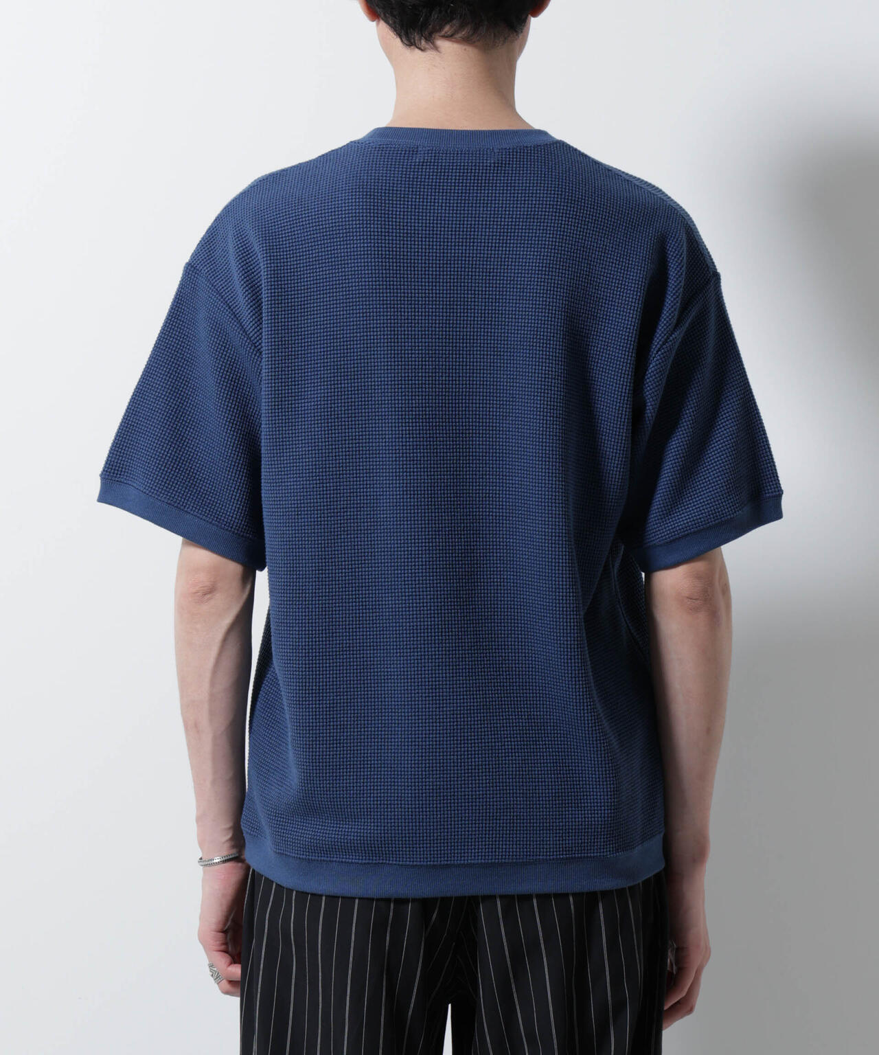 テックワッフルクルーネックTシャツ 半袖 6725224204