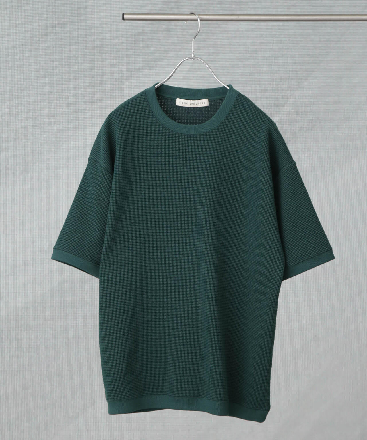 テックワッフルクルーネックTシャツ 半袖 6725224204