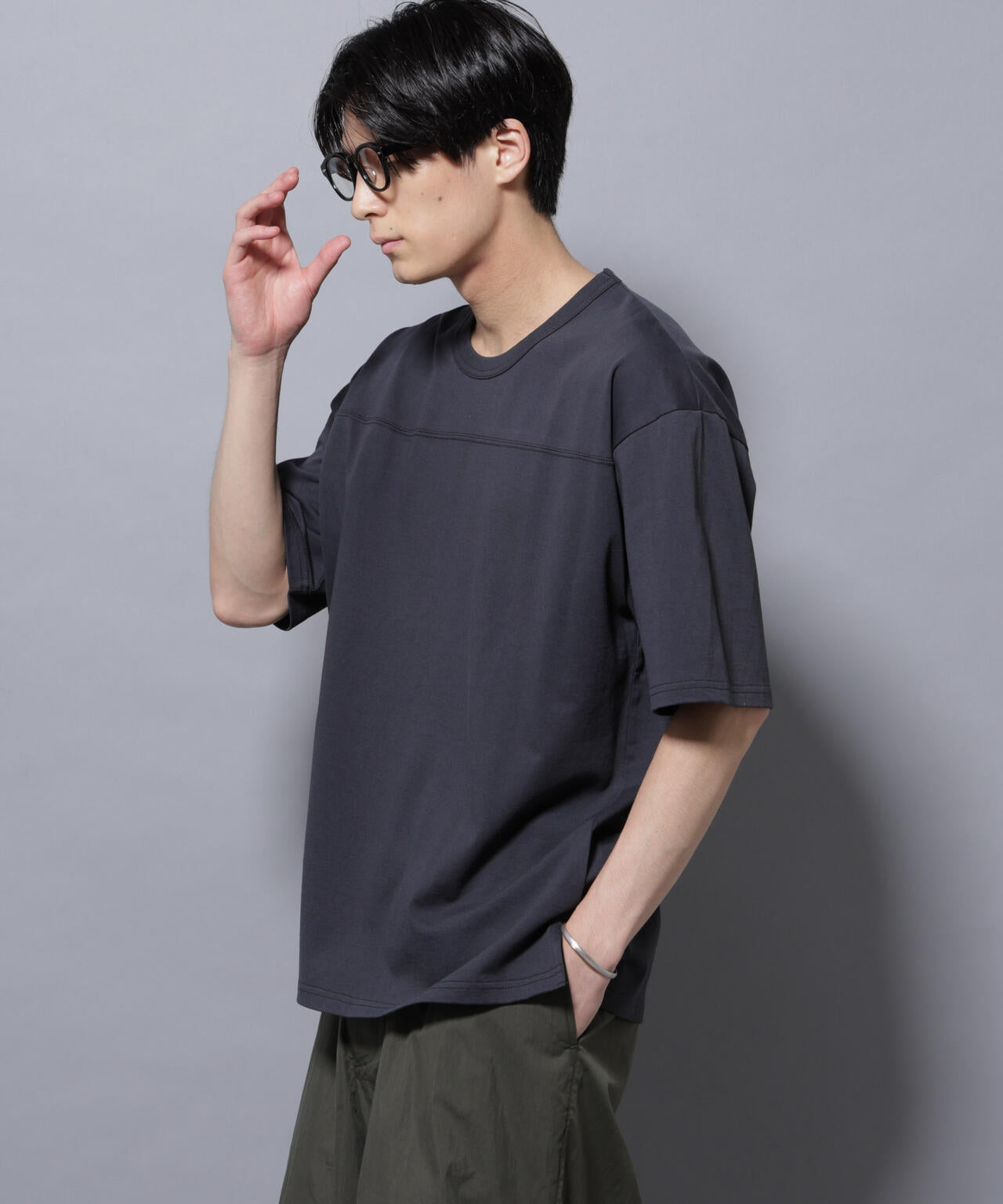 リラックスフットボールＴシャツ 半袖 6725224211
