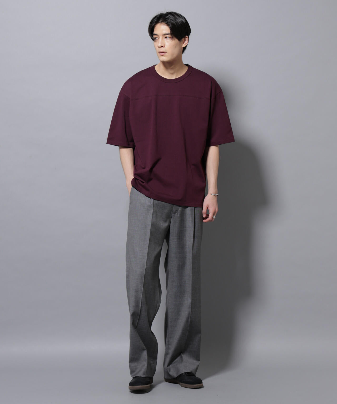 リラックスフットボールＴシャツ 半袖 6725224211