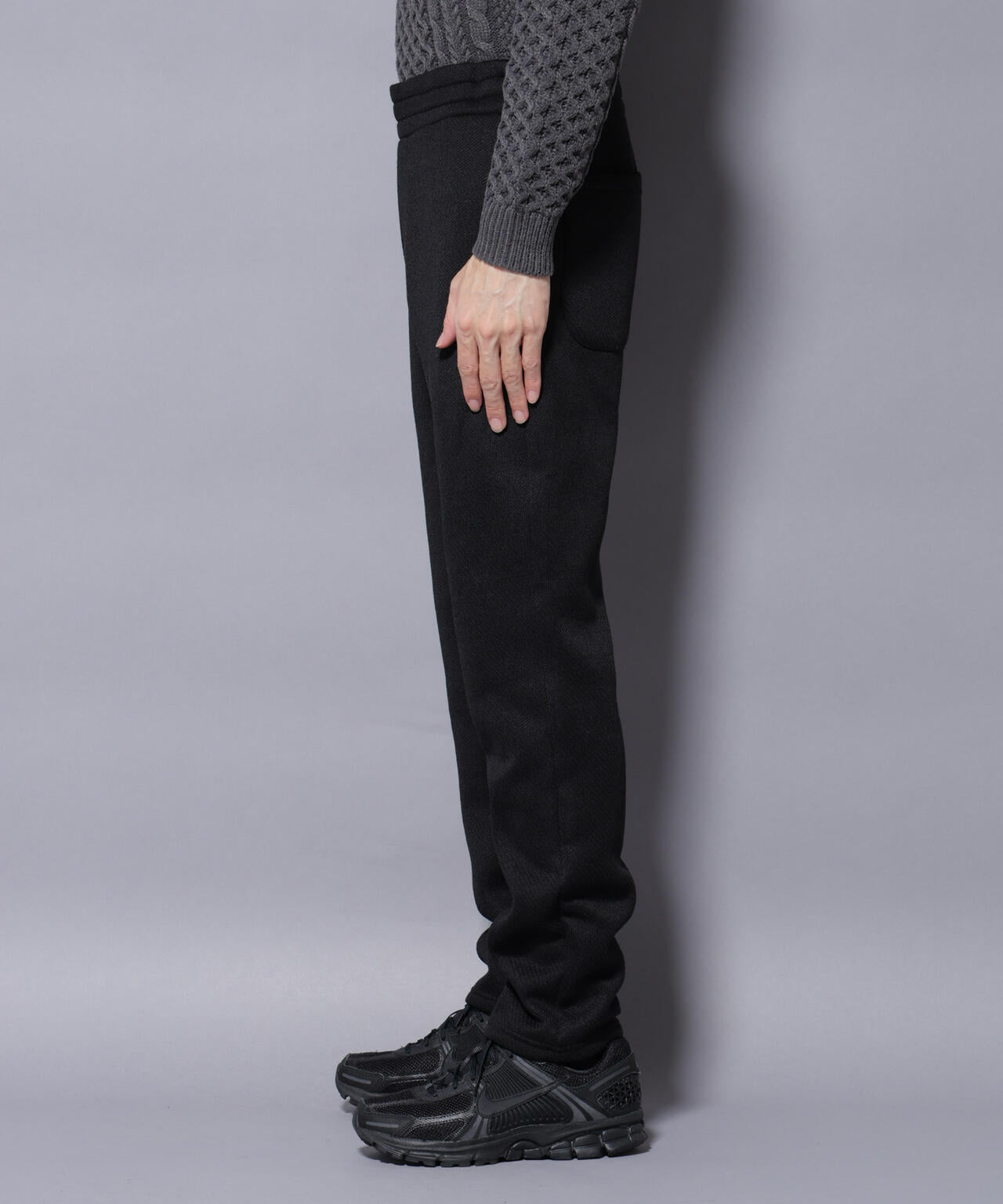 ニットフリースイージーパンツ(セットアップ可) 6725227206