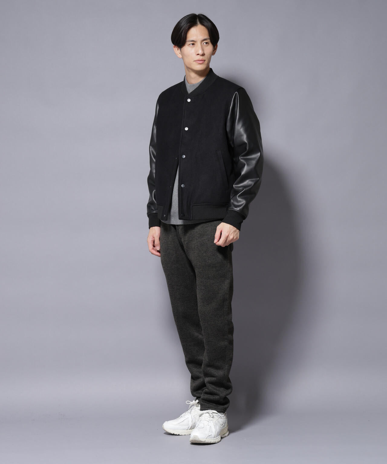 ニットフリースイージーパンツ(セットアップ可) 6725227206