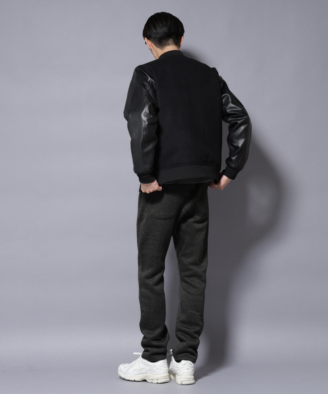 ニットフリースイージーパンツ(セットアップ可) 6725227206