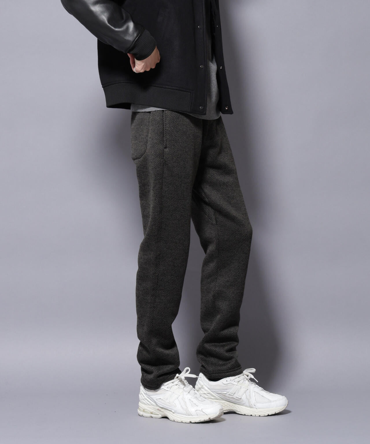 ニットフリースイージーパンツ(セットアップ可) 6725227206