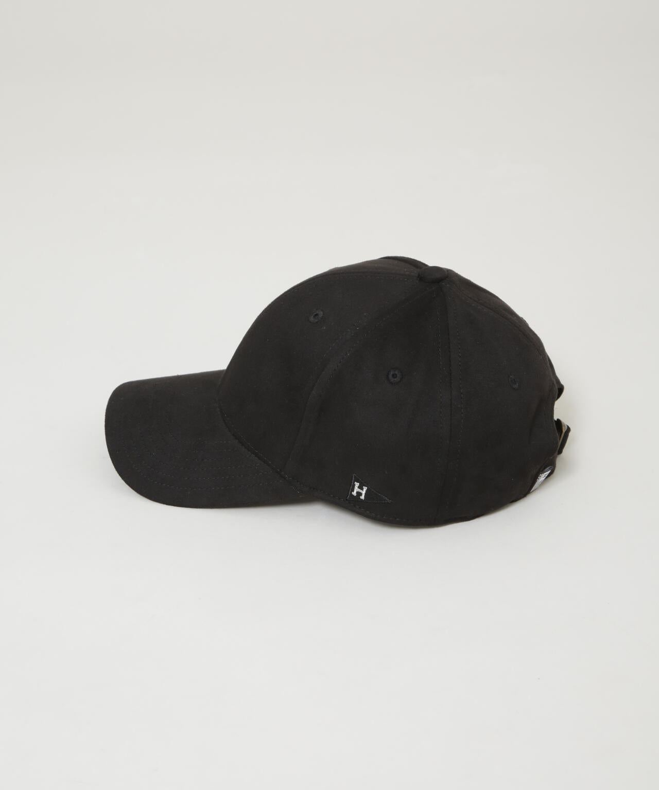 Healthknit/別注 フェイクスエードペナント刺繍キャップ 6725239014