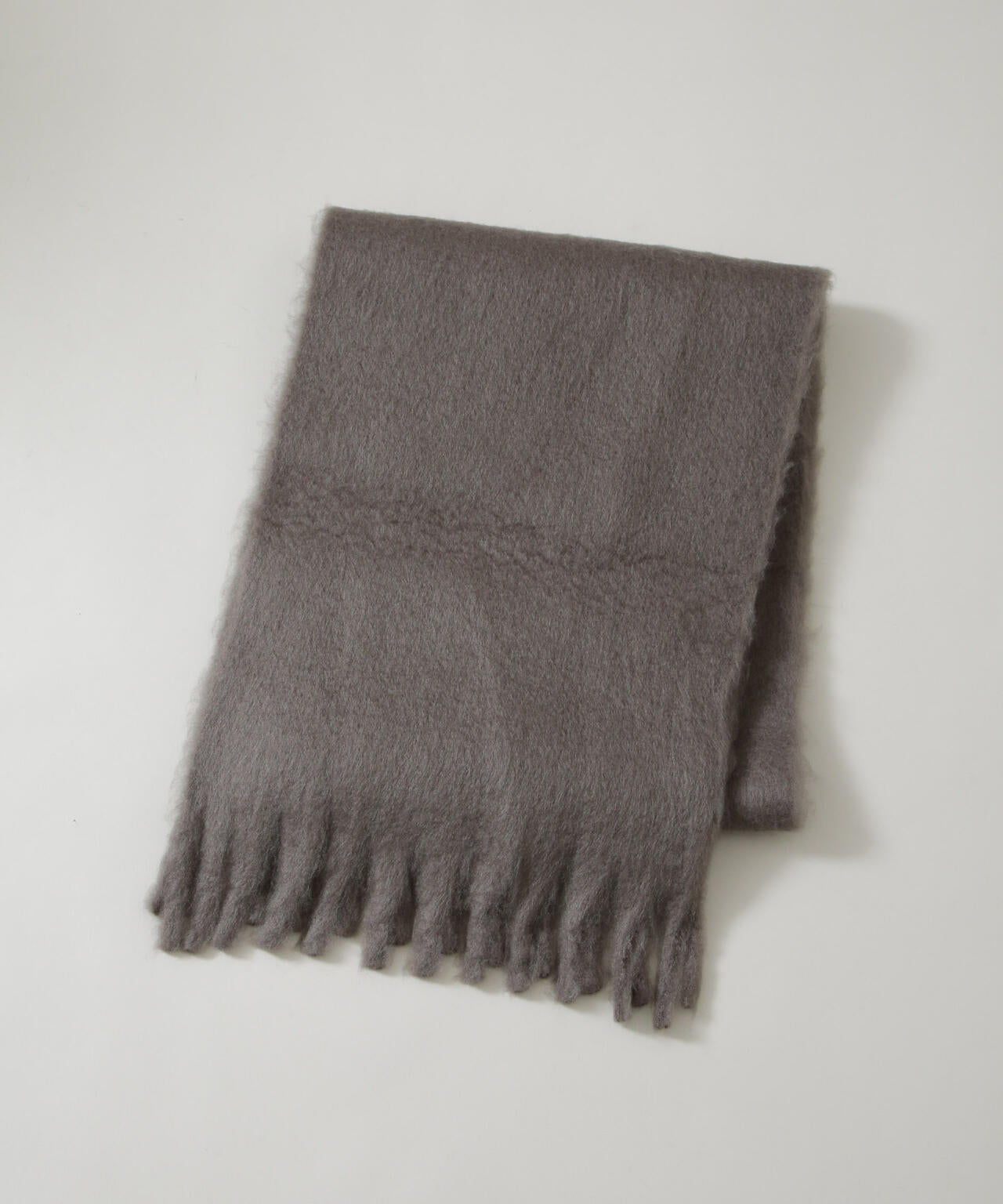 ボリュームフリンジマフラー / ソリッド