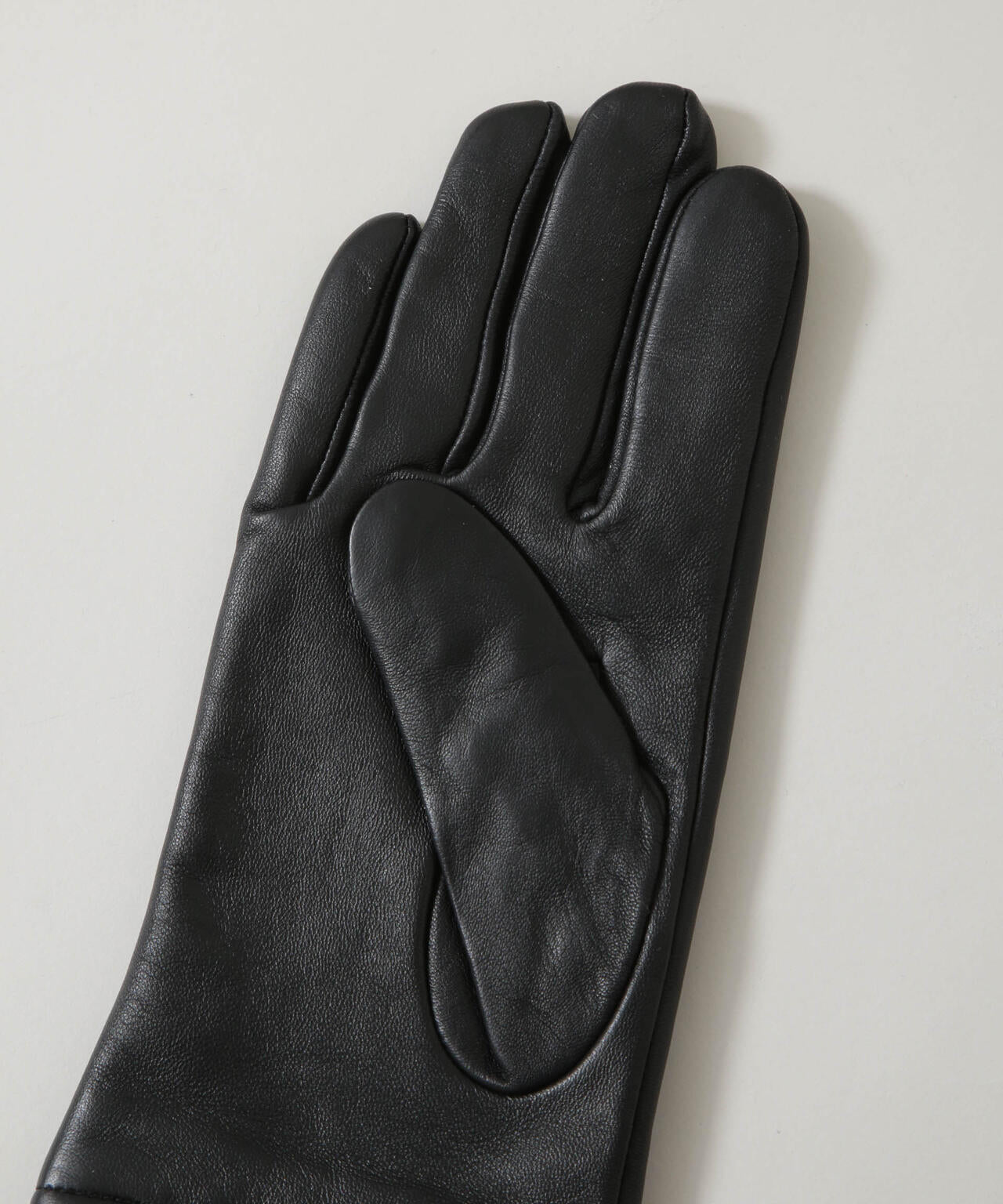 タッチパネル対応 リブ付きラムレザーグローブ 6725249202