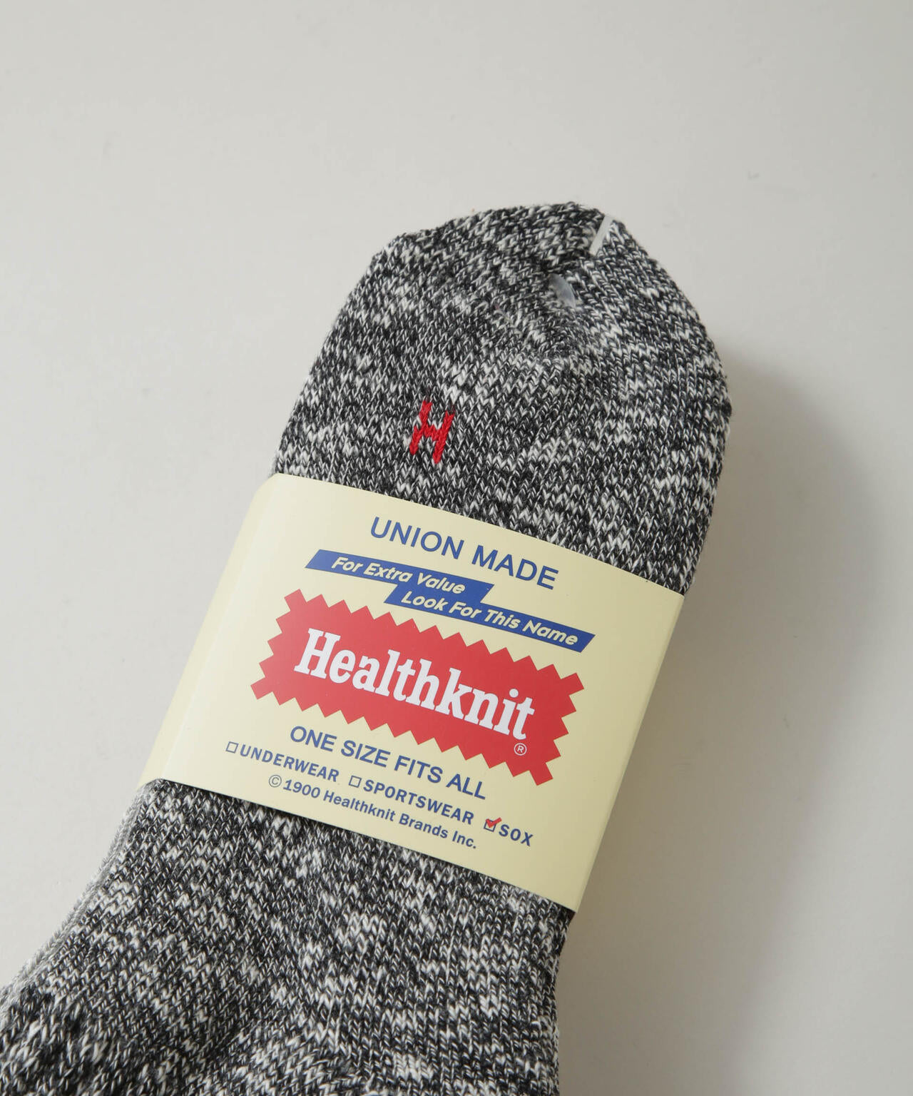 Healthknit/ベーシックスラブMIX ソックス 3足セット 6725251019