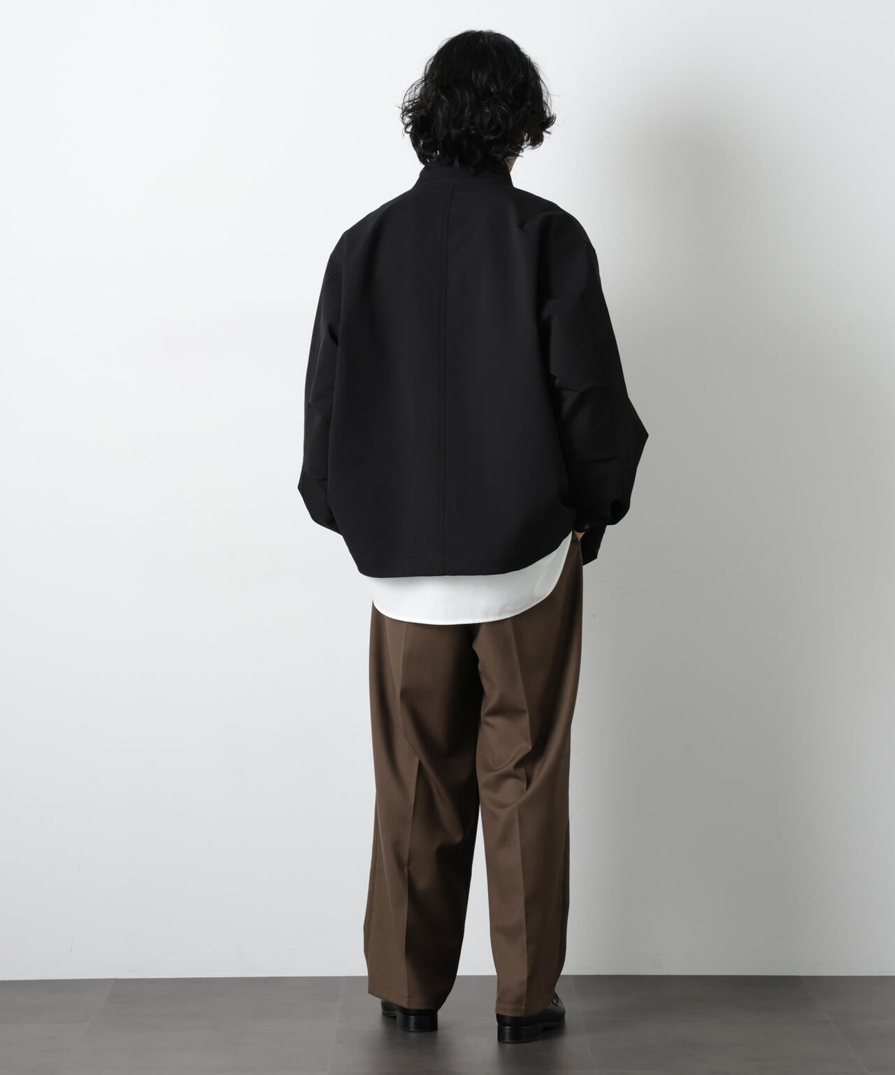 ドレープショートモッズブルゾン 6726112206