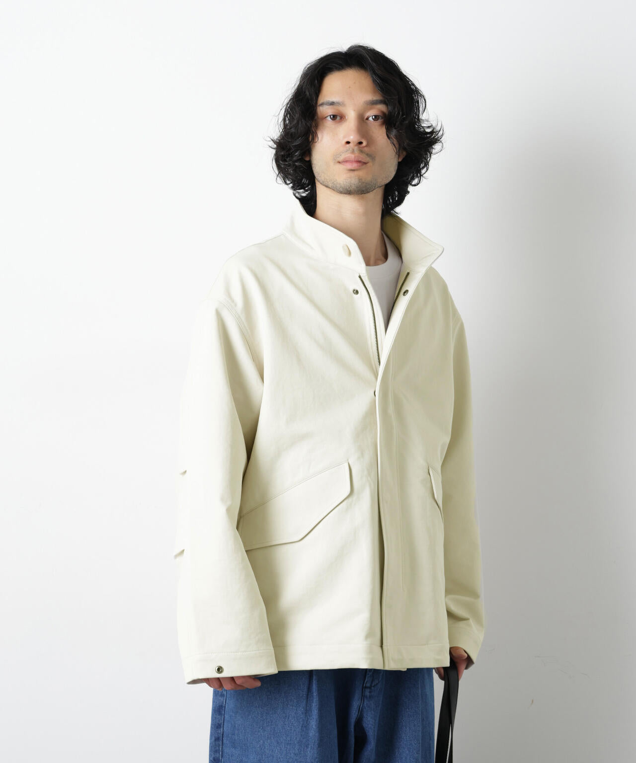 ドレープショートモッズブルゾン 6726112206