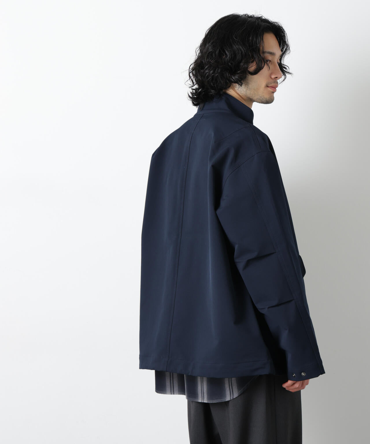 ドレープショートモッズブルゾン 6726112206