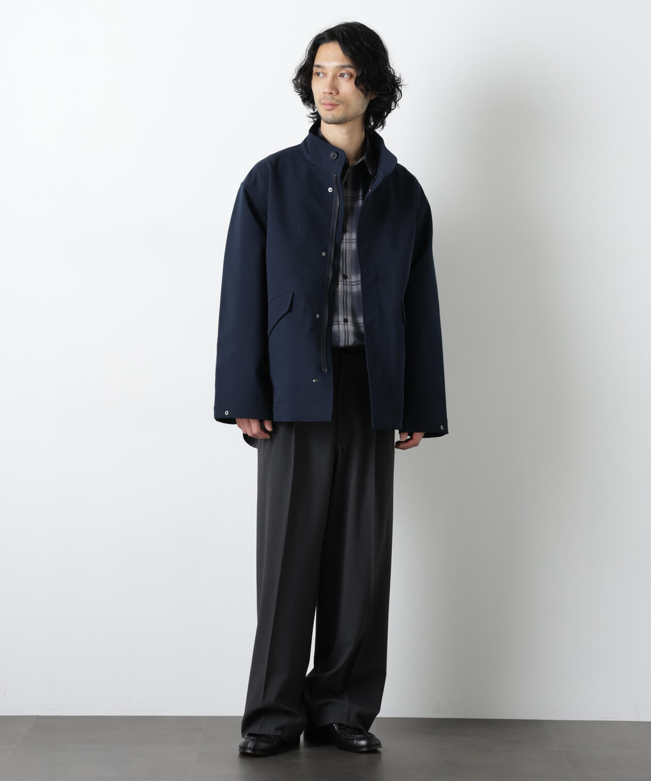 ドレープショートモッズブルゾン 6726112206