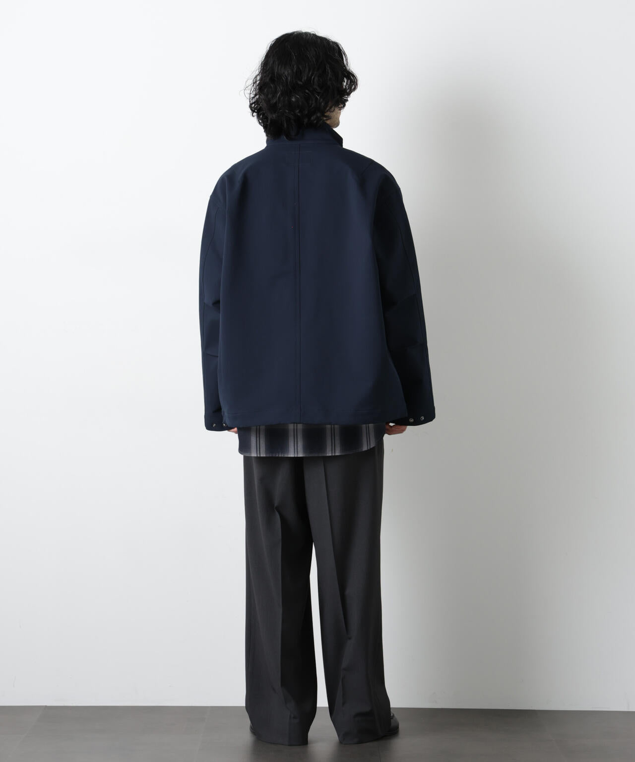 ドレープショートモッズブルゾン 6726112206