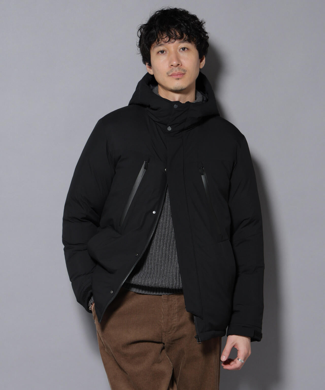 anewdown(R)フルダルマウンテンパーカー撥水ダウン