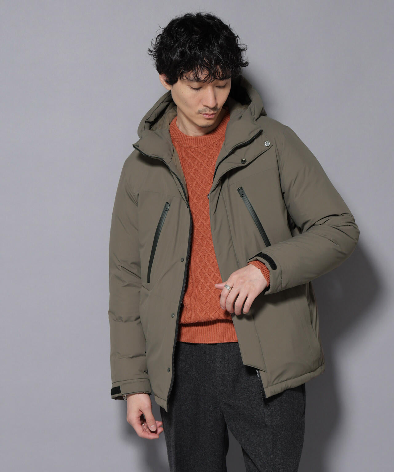 anewdown(R)フルダルマウンテンパーカー撥水ダウン 6726114201