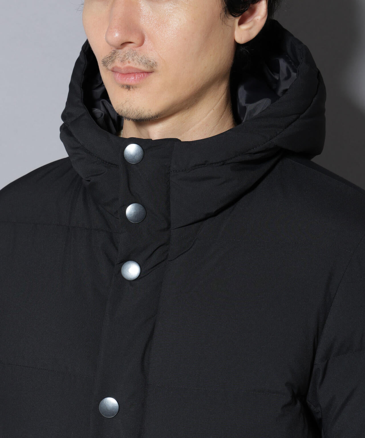 anewdown(R)フルダルステッチフーデット撥水ダウン 6726114202