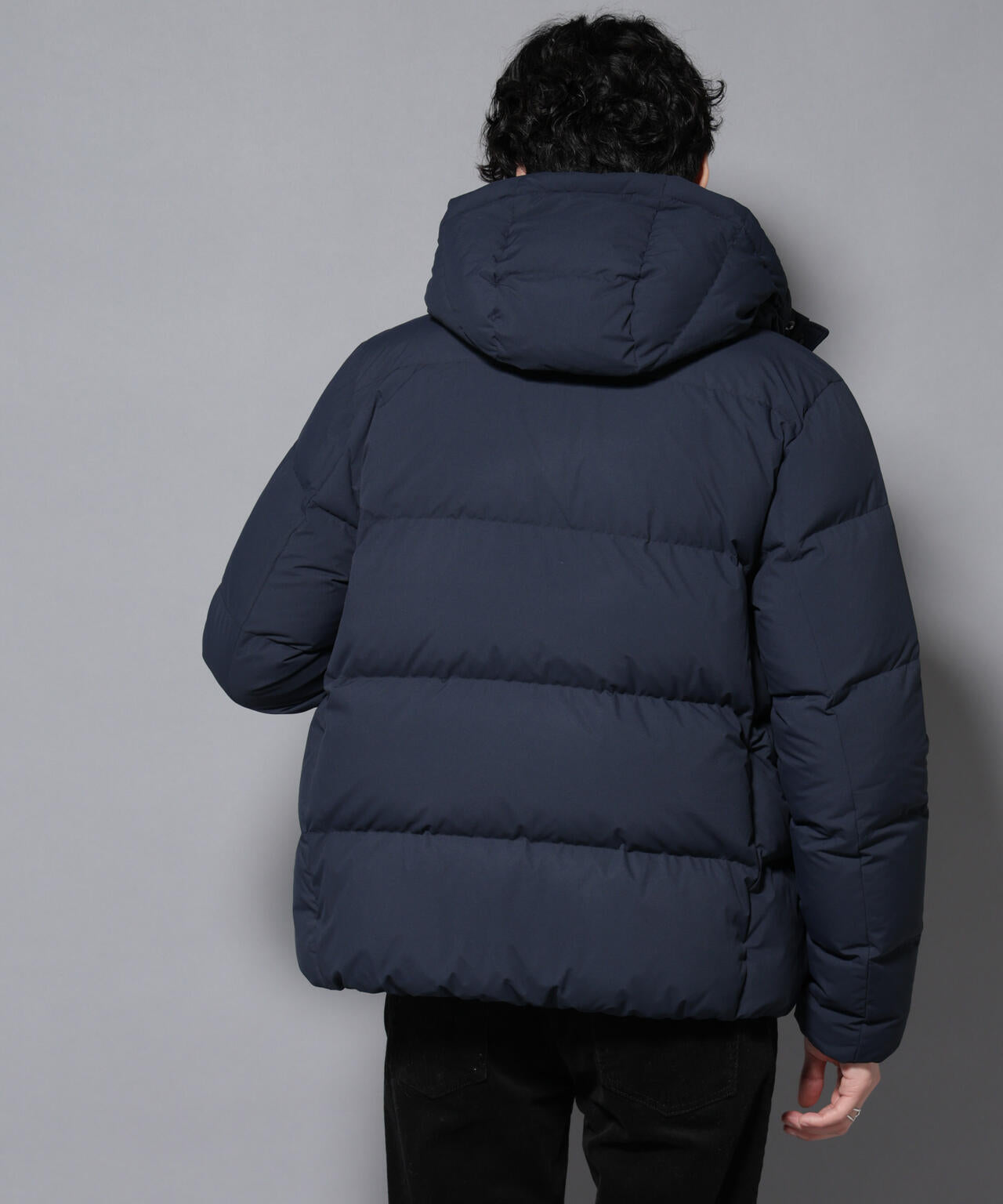 anewdown(R)フルダルステッチフーデット撥水ダウン 6726114202