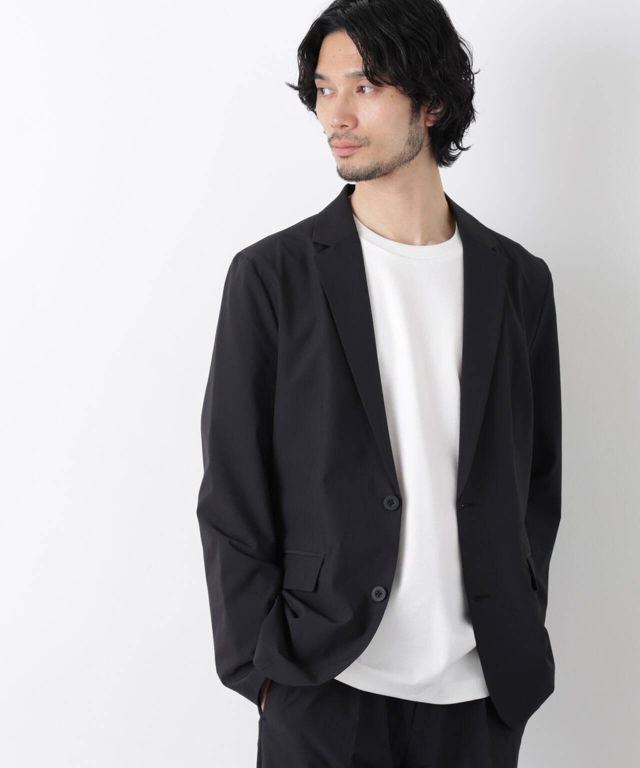 ライトウェイトストレッチ ジャケット（セットアップ可） 6726116204