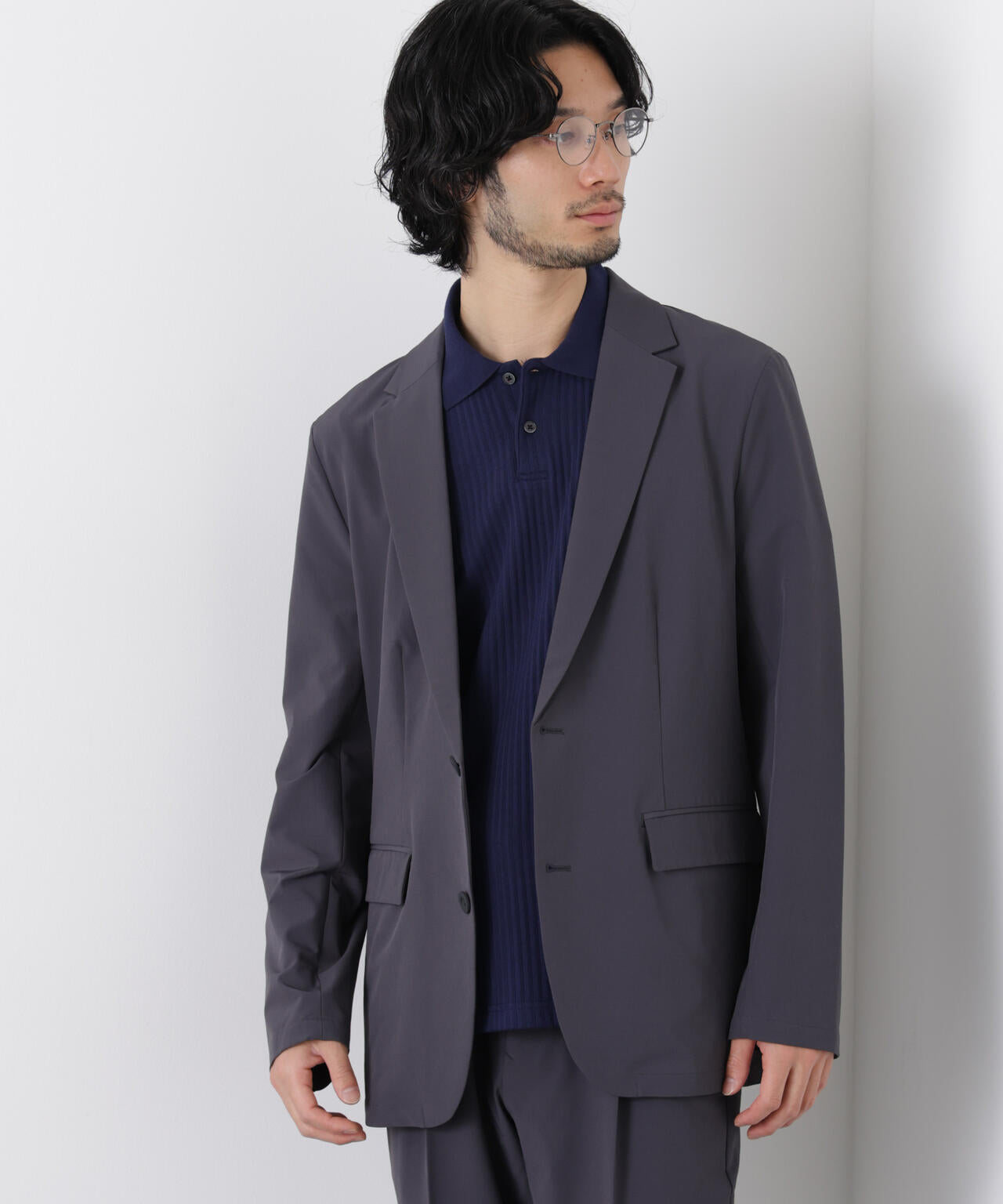 ライトウェイトストレッチ ジャケット（セットアップ可） 6726116204