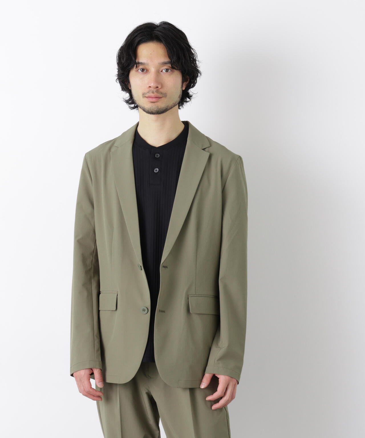 ライトウェイトストレッチ ジャケット（セットアップ可） 6726116204
