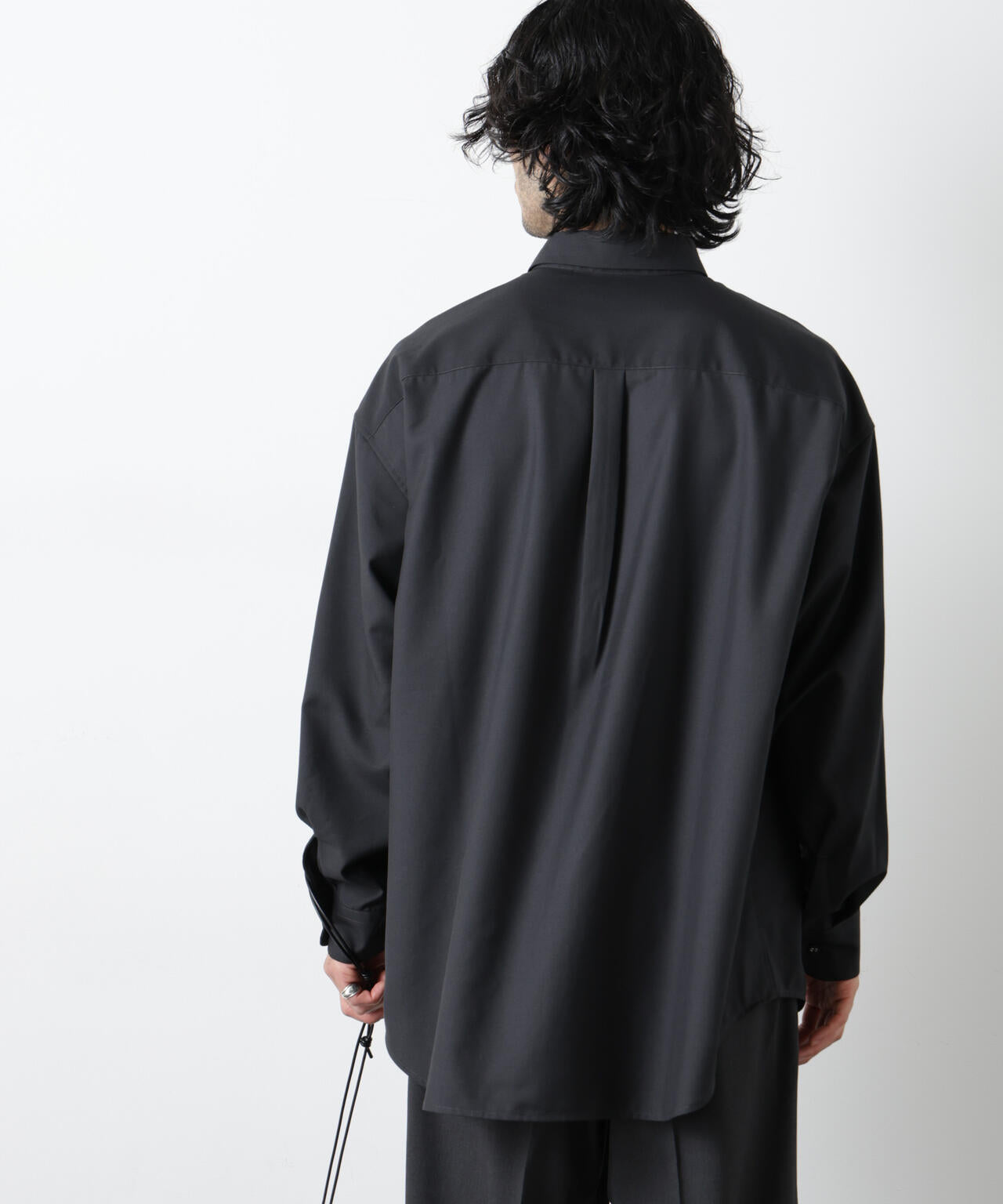 ビッグドレープシャツ 長袖 6726120201