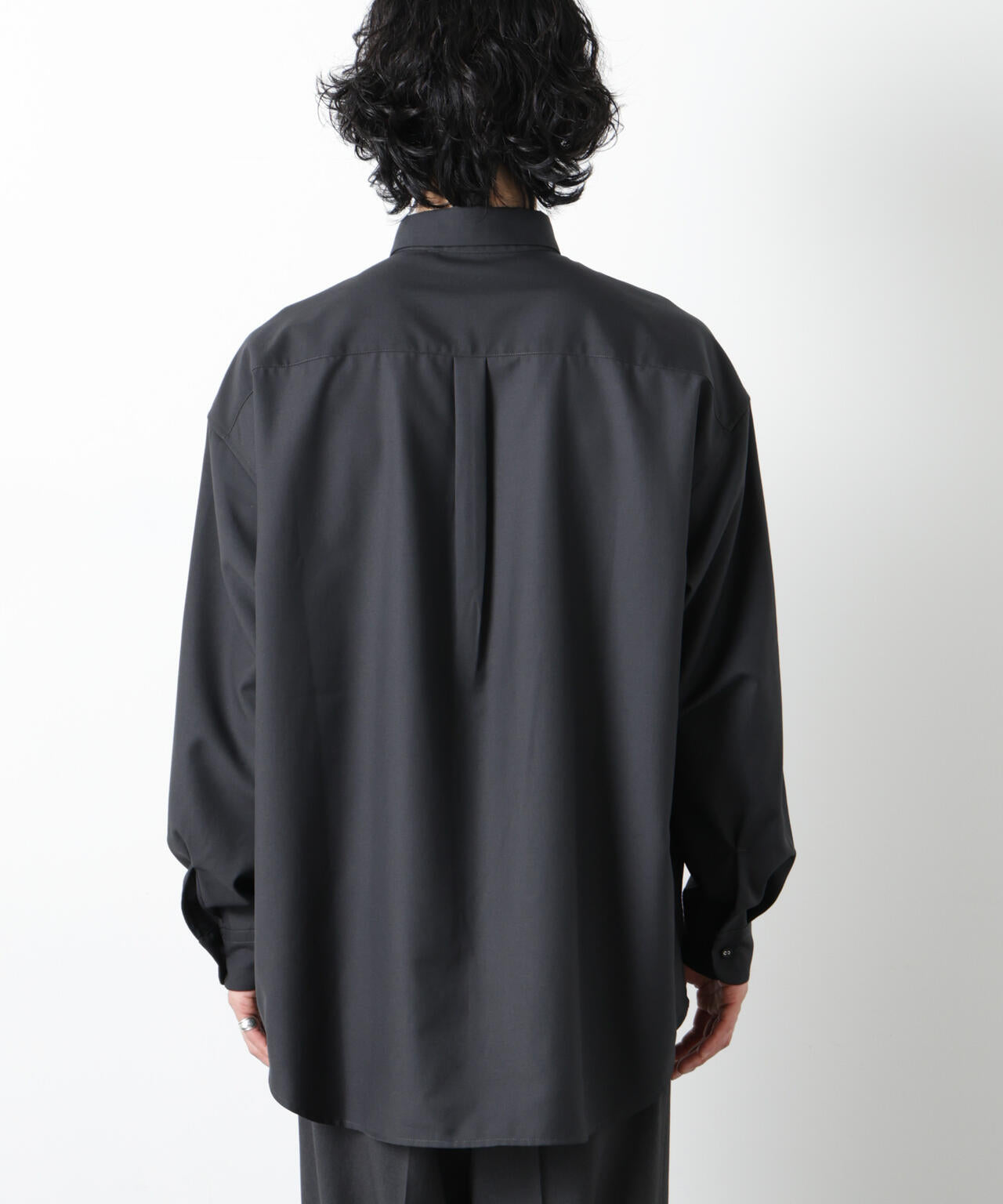 ビッグドレープシャツ 長袖 6726120201