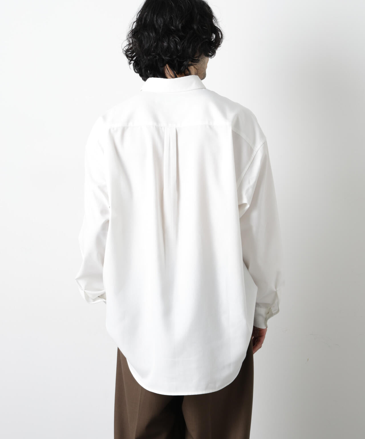 ビッグドレープシャツ 長袖 6726120201