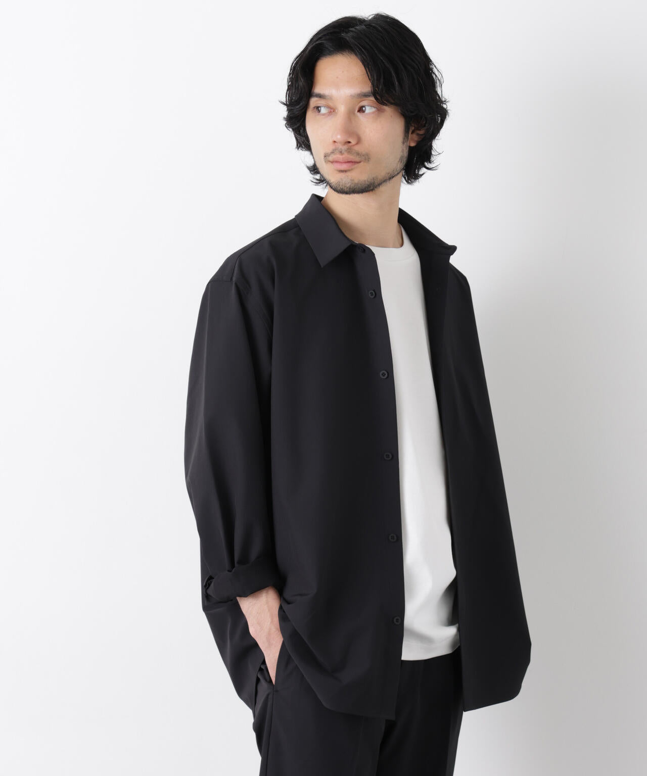ライトウェイトストレッチシャツ 長袖 6726120204