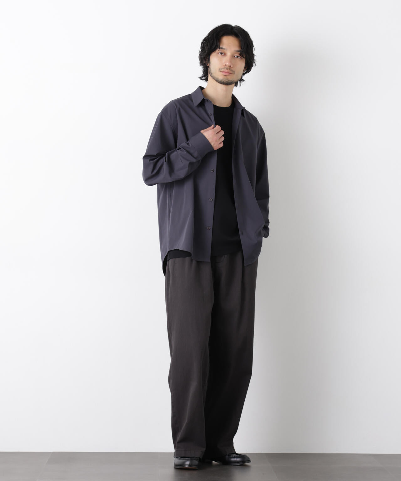 ライトウェイトストレッチシャツ 長袖 6726120204