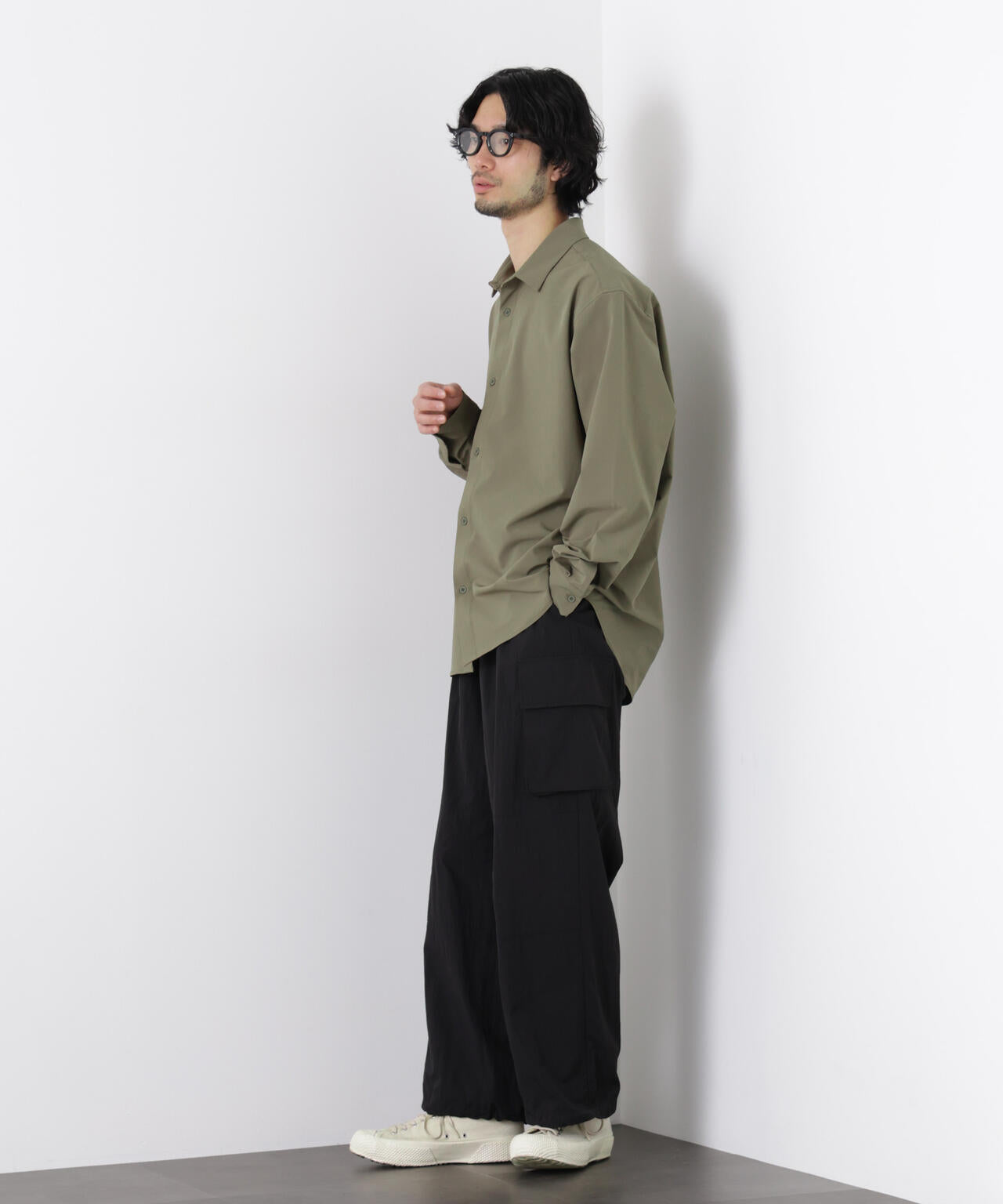 ライトウェイトストレッチシャツ 長袖 6726120204