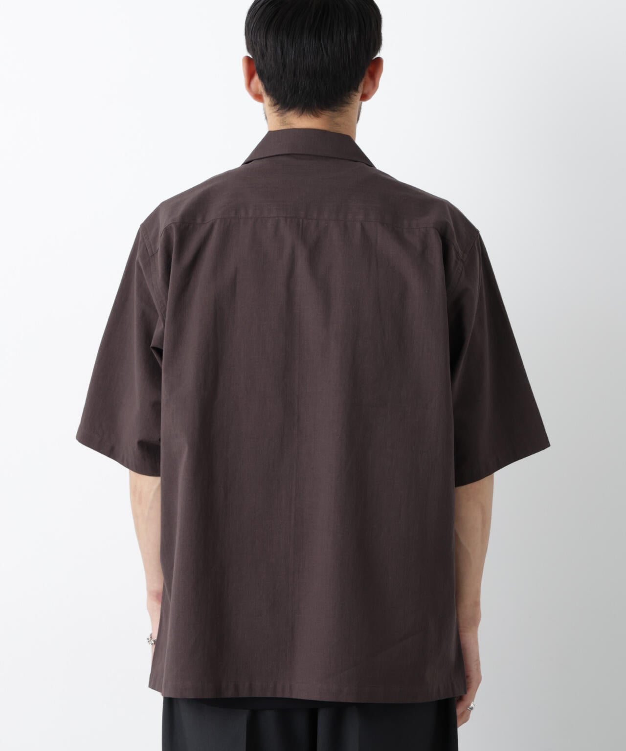 コットン刺繍シャツ 半袖 6726121215