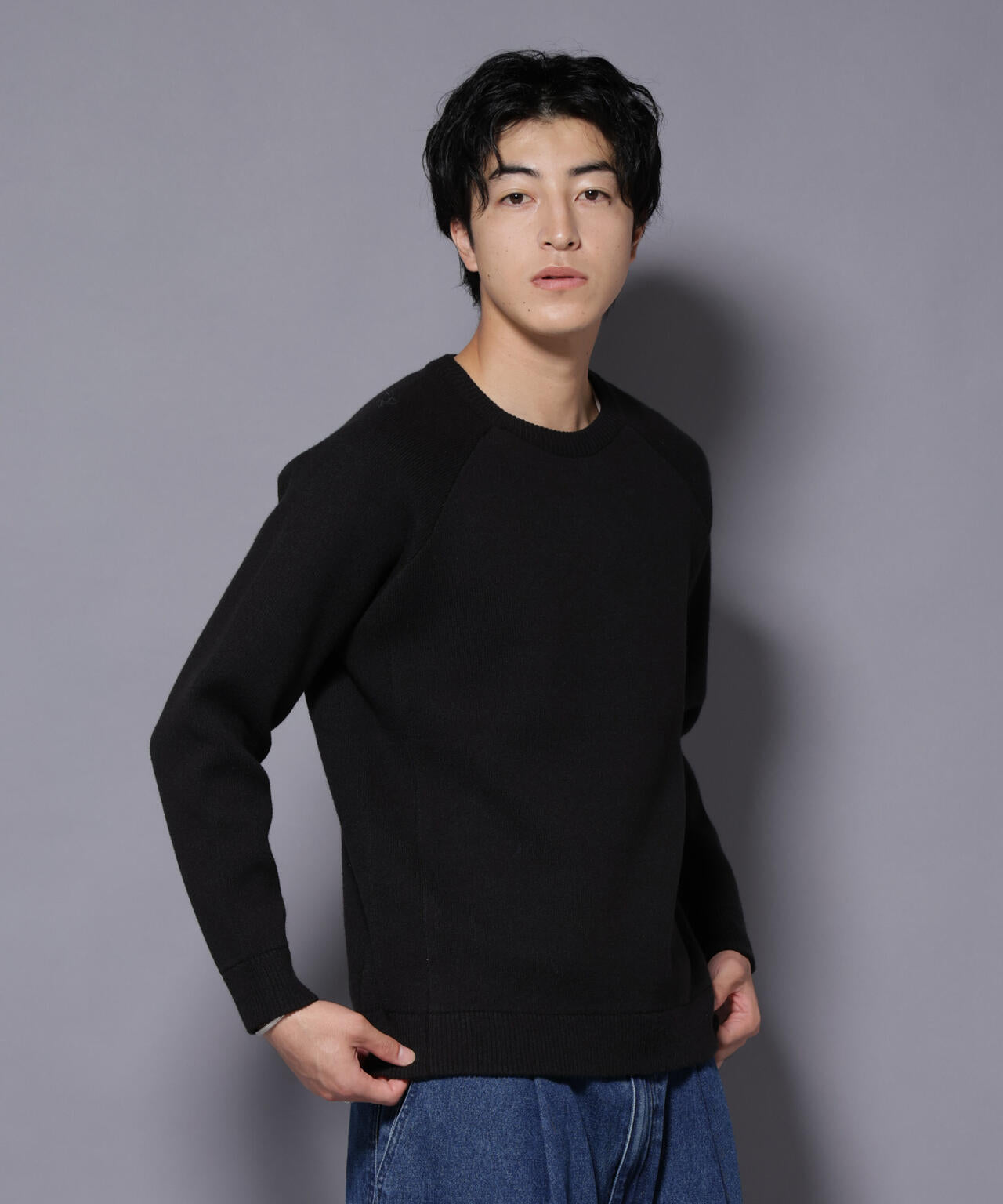 ウォッシャブル ダブルフェイスニット 6726122203