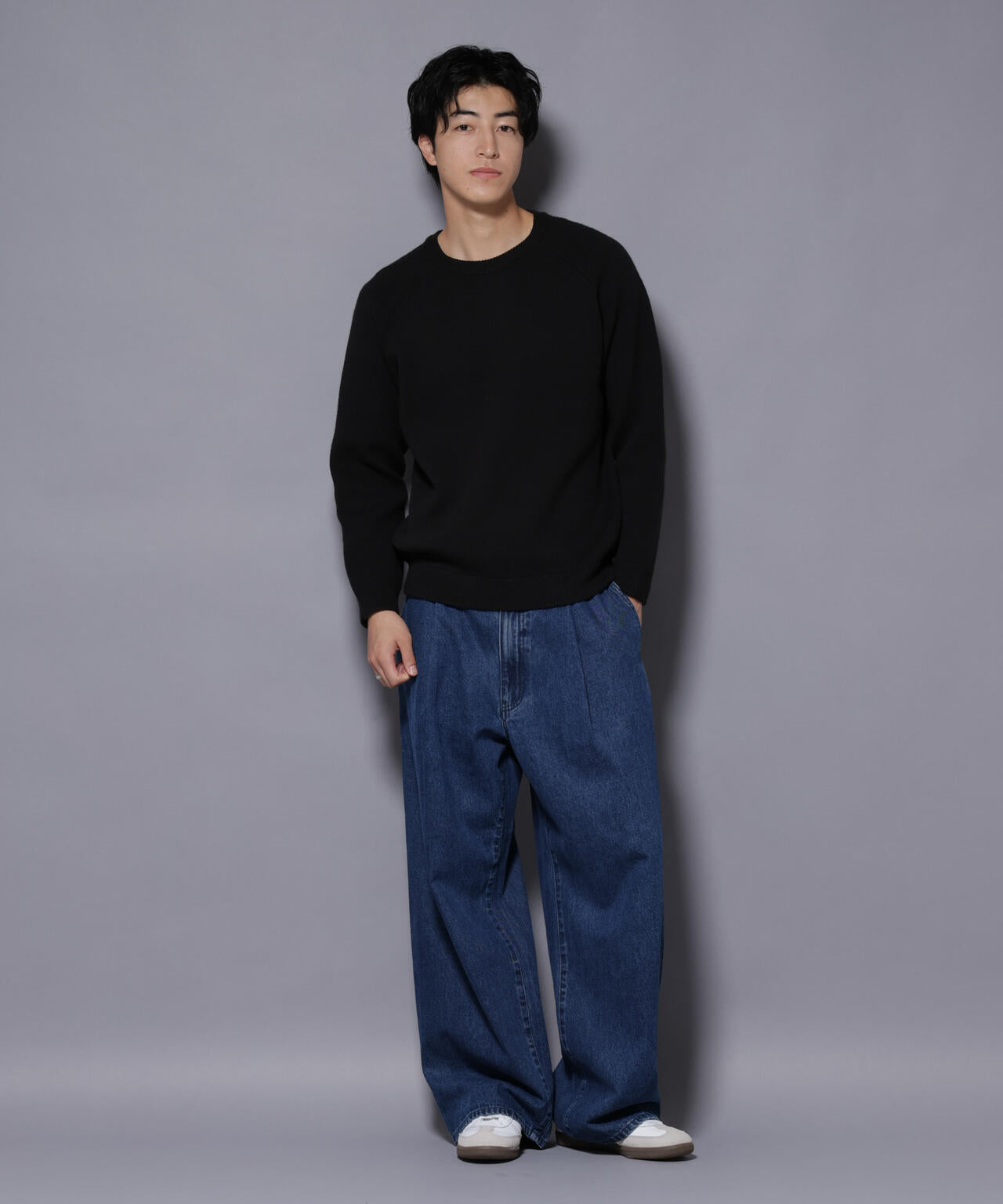 ウォッシャブル ダブルフェイスニット 6726122203