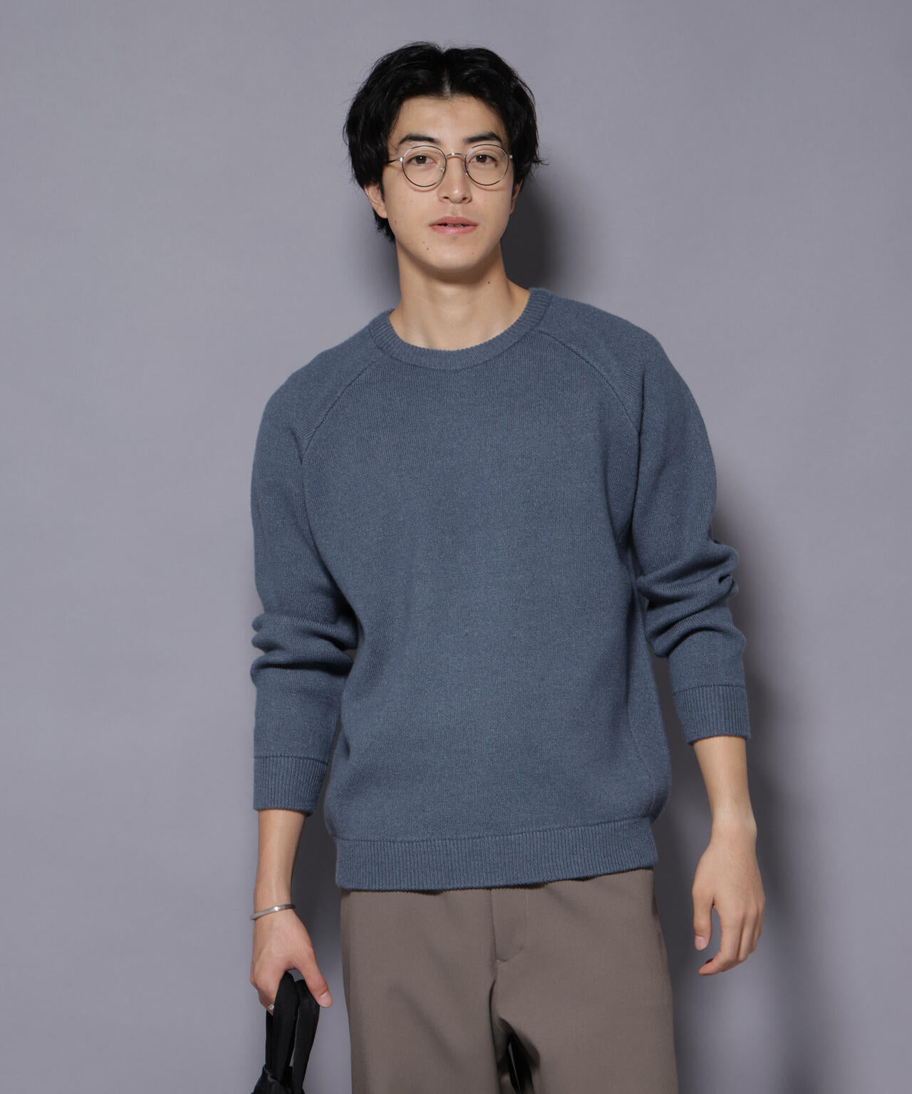 ウォッシャブル ダブルフェイスニット 6726122203