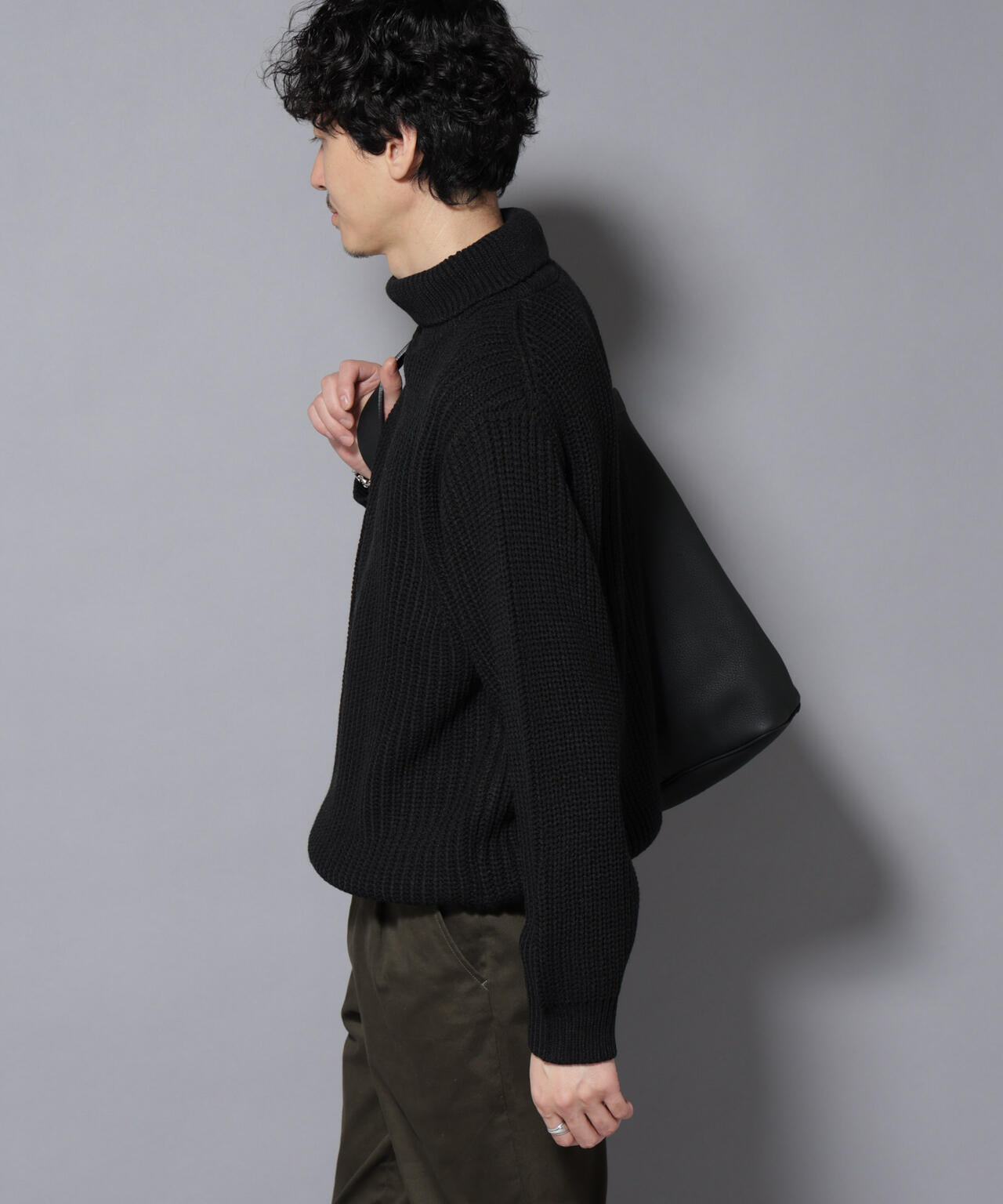 ローゲージタートルニット 6726122208